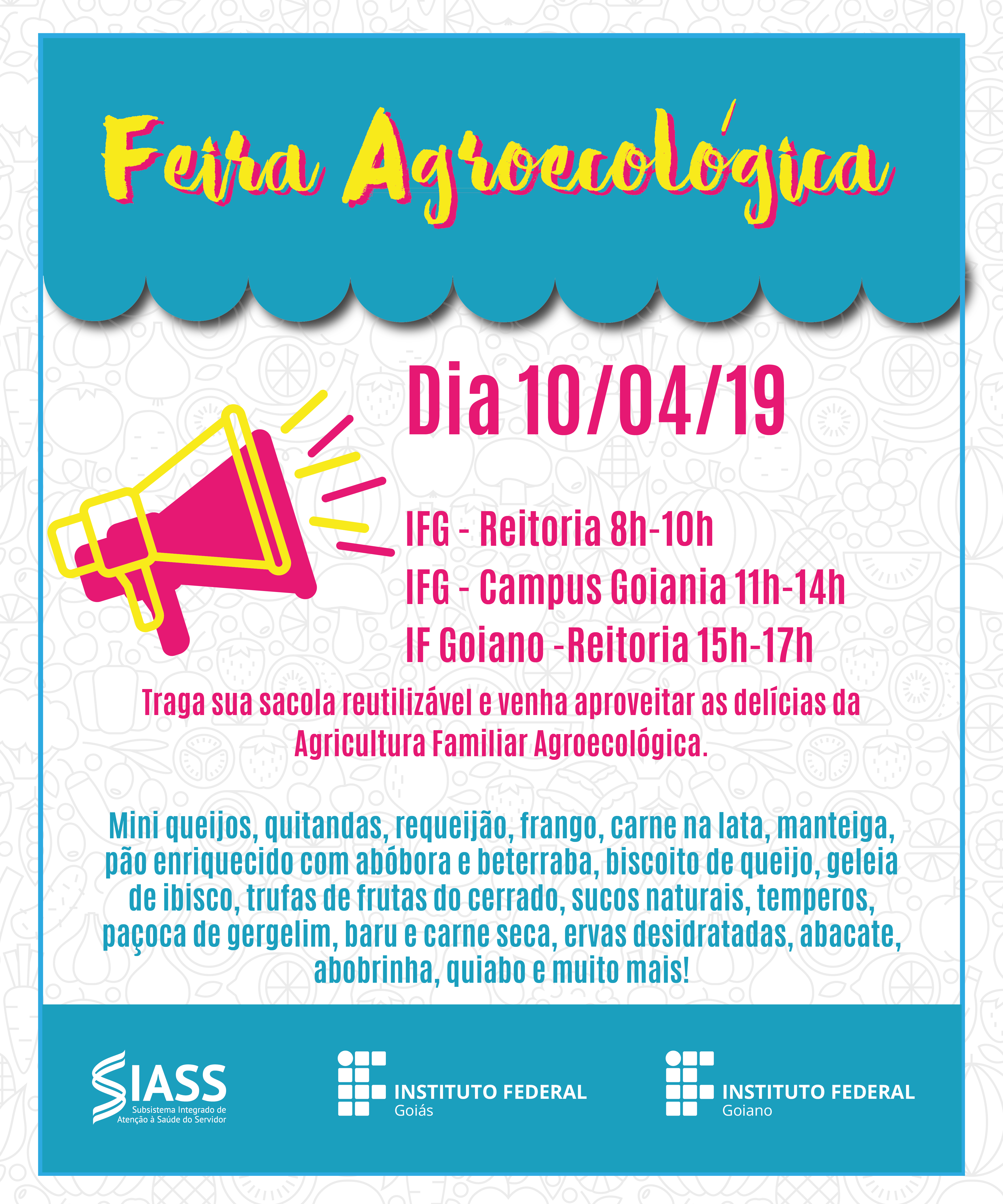 Cartaz Feira Agroecológica